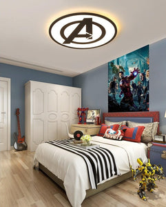 Avengers Assemble Emblem LED Ceiling Light