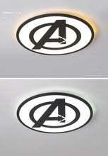 Load image into Gallery viewer, Avengers Assemble Emblem LED Ceiling Light
