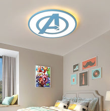Load image into Gallery viewer, Avengers Assemble Emblem LED Ceiling Light
